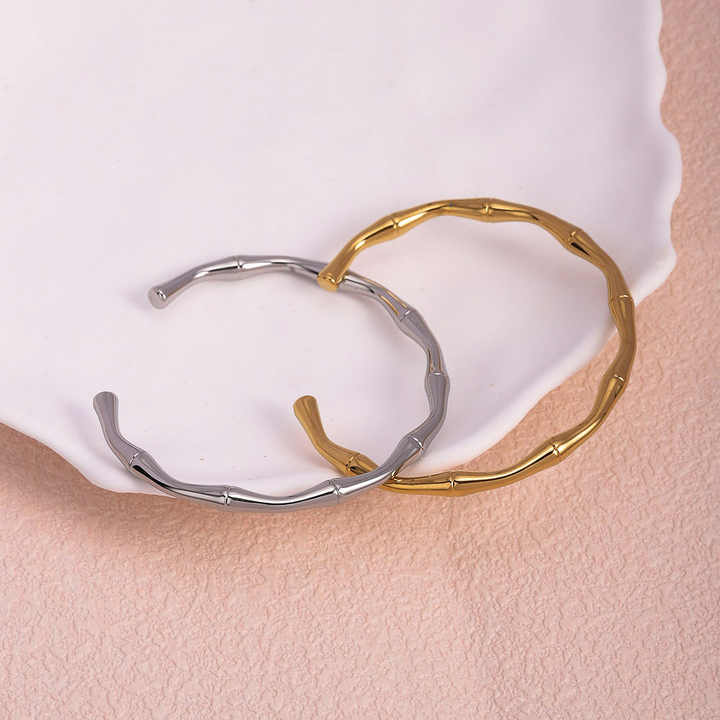 Bamboo Open Bracelet