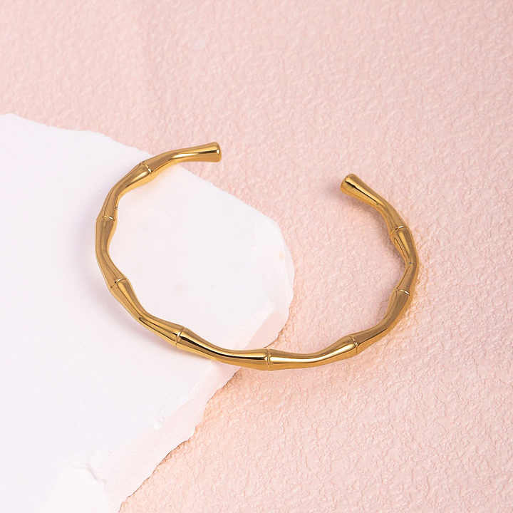 Bamboo Open Bracelet